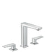 hansgrohe Metropol Widespread Faucet 160 with Lever Handles, 1.2 GPM