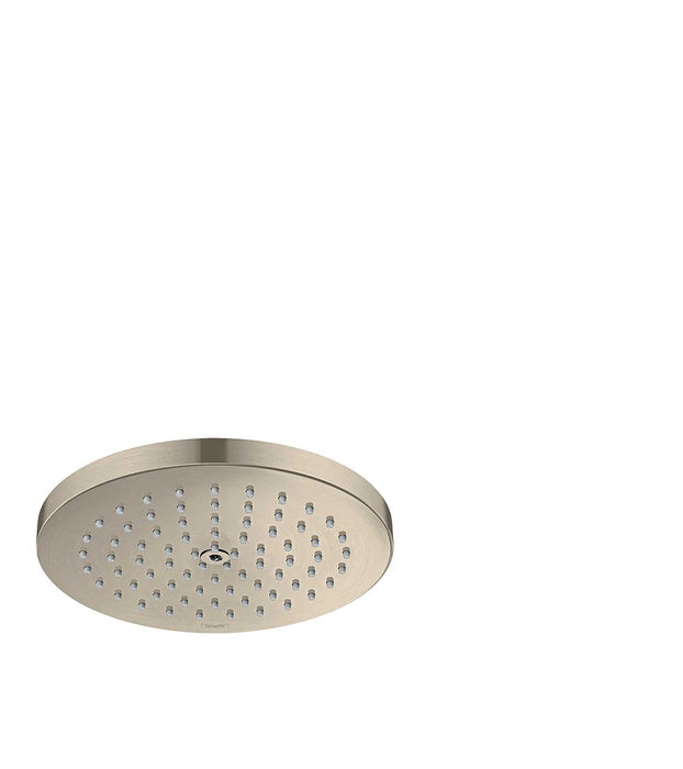 hansgrohe Raindance S Showerhead 180 1-Jet PowderRain, 2.5 GPM
