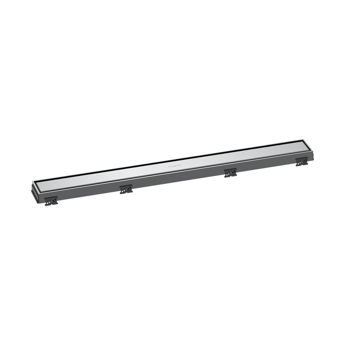 hansgrohe RainDrain Match Trim 27 5/8" with Height Adjustable Frame