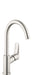 hansgrohe Logis Single-Hole Faucet 210 with Swivel Spout and Pop-Up Drain, 1.2 GPM
