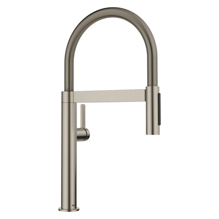 BLANCO Culina II Culina Mini II Pull-Down Dual-Spray Kitchen Faucet - Satin Platinum