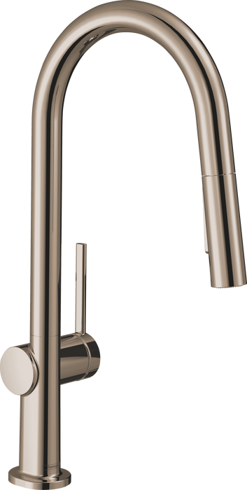 hansgrohe Talis N HighArc Kitchen Faucet, A-Style 2-Spray Pull-Down, 1.75 GPM