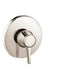 hansgrohe Ecostat Classic Pressure Balance Trim, Round