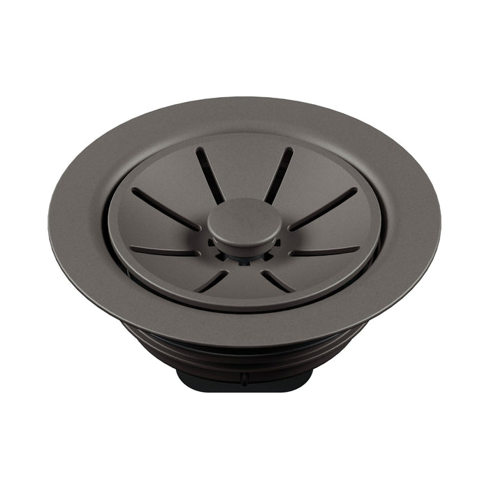 BLANCO Essential Silgranit Color-Matched Disposal Flange Insert with Waste Scraper - Volcano Gray