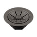 BLANCO Essential Silgranit Color-Matched Disposal Flange Insert with Waste Scraper - Volcano Gray