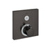 hansgrohe ShowerSelect Thermostatic Trim for 1 Function, Square