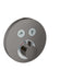 hansgrohe ShowerSelect S Thermostatic Trim for 2 Functions, Round