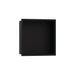 hansgrohe XtraStoris Individual Wall Niche Matte Black with Design Frame 12"x 12"x 4"