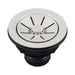 BLANCO Essential Silgranit Color-Matched 3.5" Basket Strainer with Turn-to-Close Design - Soft White