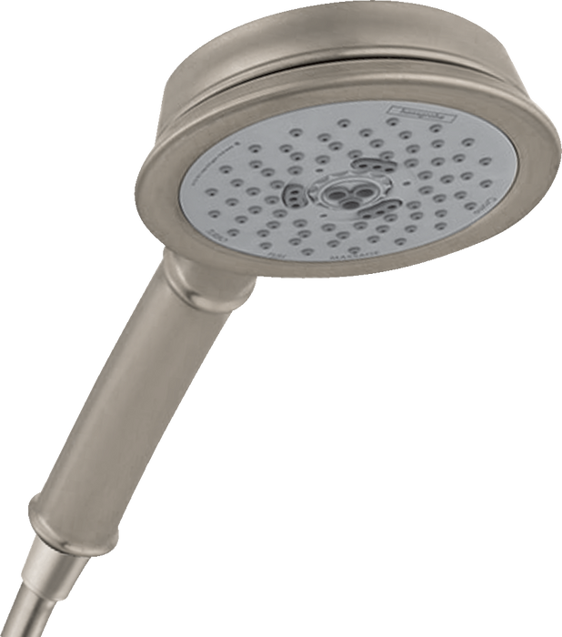 hansgrohe Croma 100 Classic Handshower 3-Jet, 1.5 GPM