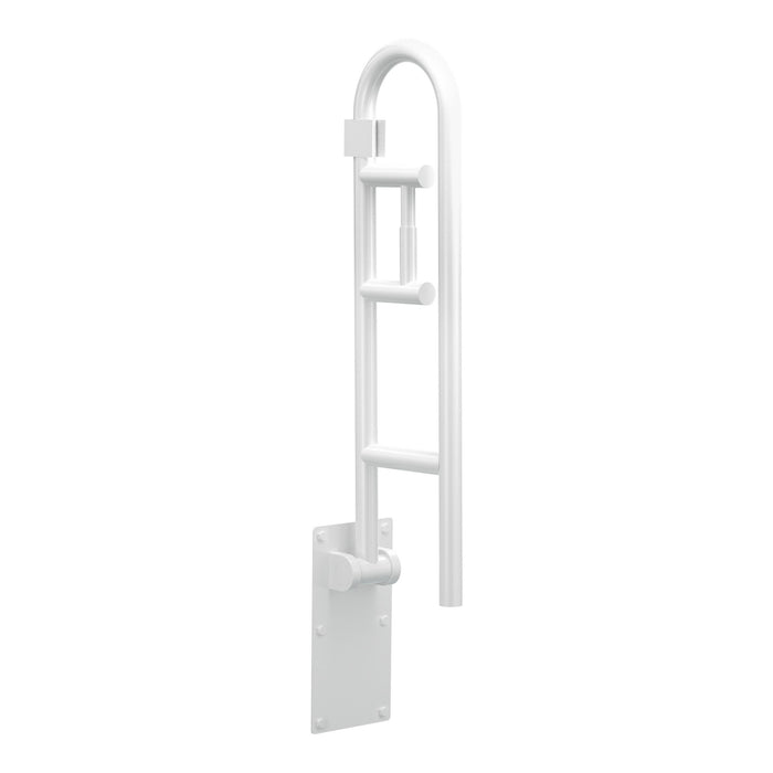 30" flip up grab bar