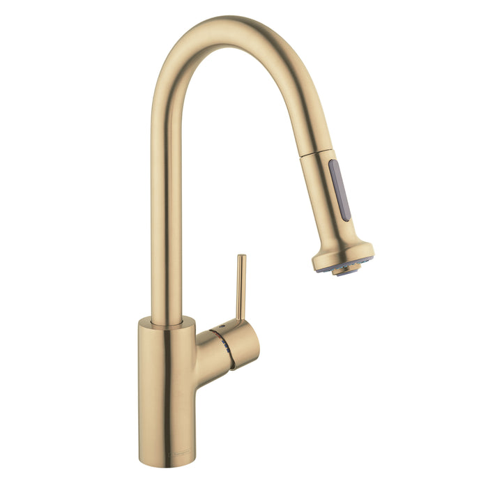 hansgrohe Talis S² HighArc Kitchen Faucet, 2-Spray Pull-Down, 1.5 GPM