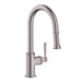 AXOR Montreux HighArc Kitchen Faucet 2-Spray Pull-Down, 1.75 GPM