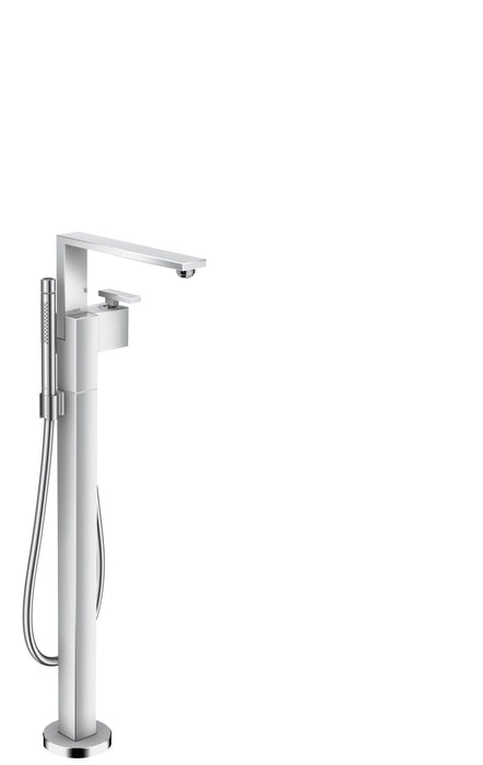 AXOR Edge Freestanding Tub Filler Trim with 1.75 GPM Handshower