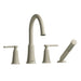 Riobel MMRD12 Momenti 4-Hole Deck Mount Tub Filler with C-Spout
