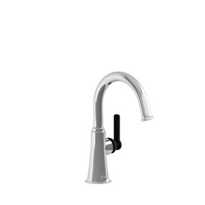 Riobel MMRDL01 Momenti Single Handle Tall Lavatory Faucet with C-Spout
