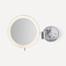 Robern Mag Mirror Wall-Mount Magnification Mirror, Lit, 5X Magnification