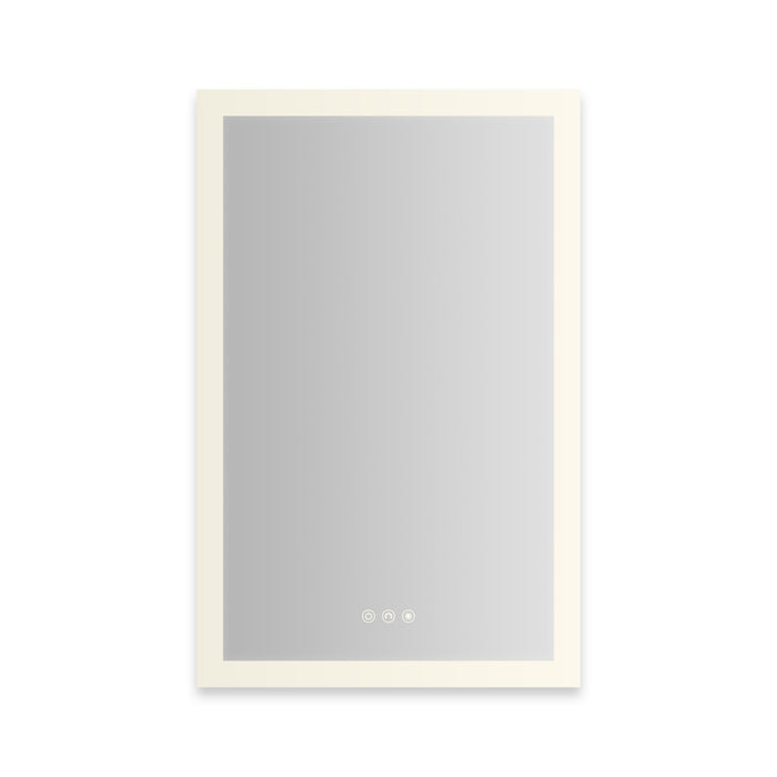 Robern AiO Reserve Cabinet, 20" x 30" x 4", Perimeter Lit, TUN Lighting, Warm White (2700K) to Cool White (5600K), Dimma