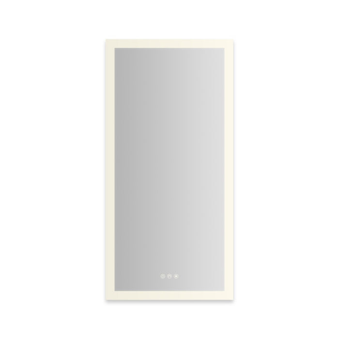 Robern AiO Reserve Cabinet, 20" x 40" x 4", Perimeter Lit, TUN Lighting, Warm White (2700K) to Cool White (5600K), Dimma