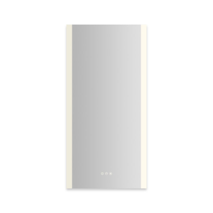 Robern AiO Reserve Cabinet, 20" x 40" x 4", Edge Lit, TUN Lighting, Warm White (2700K) to Cool White (5600K), Dimmable, 