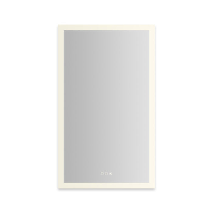 Robern AiO Reserve Cabinet, 24" x 40" x 4", Perimeter Lit, TUN Lighting, Warm White (2700K) to Cool White (5600K), Dimma