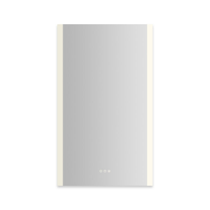 Robern AiO Reserve Cabinet, 24" x 40" x 4", Edge Lit, TUN Lighting, Warm White (2700K) to Cool White (5600K), Dimmable, 