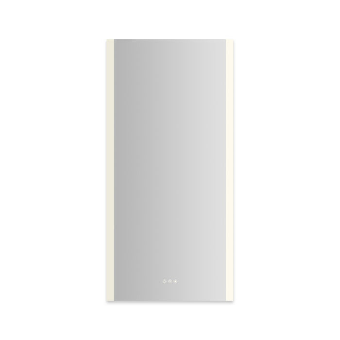 Robern AiO Reserve Cabinet, 24" x 48" x 4", Edge Lit, TUN Lighting, Warm White (2700K) to Cool White (5600K), Dimmable, 