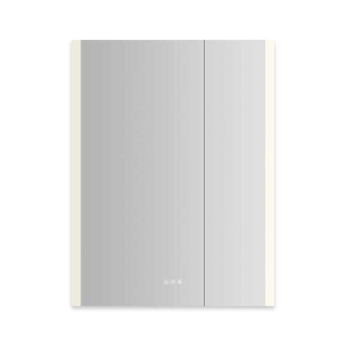 Robern AiO Reserve Cabinet, 30" x 40" x 4", Edge Lit, TUN Lighting, Warm White (2700K) to Cool White (5600K), Dimmable, 