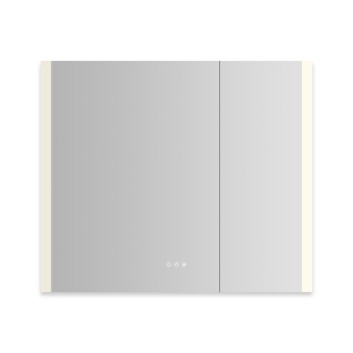 Robern AiO Reserve Cabinet, 36" x 30" x 4", Edge Lit, TUN Lighting, Warm White (2700K) to Cool White (5600K), Dimmable, 