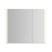 Robern AiO Reserve Cabinet, 36" x 30" x 4", Edge Lit, TUN Lighting, Warm White (2700K) to Cool White (5600K), Dimmable, 