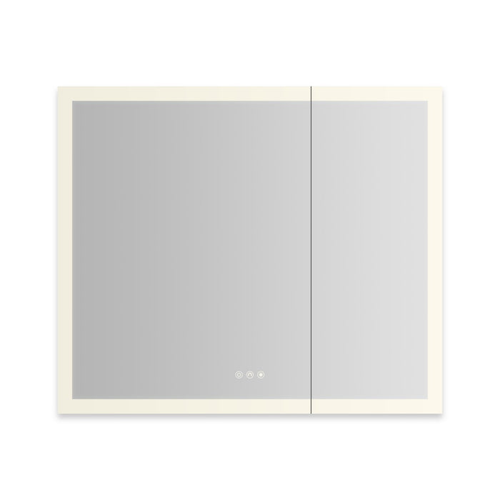 Robern AiO Reserve Cabinet, 36" x 30" x 4", Perimeter Lit, TUN Lighting, Warm White (2700K) to Cool White (5600K), Dimma