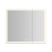 Robern AiO Reserve Cabinet, 36" x 30" x 4", Perimeter Lit, TUN Lighting, Warm White (2700K) to Cool White (5600K), Dimma