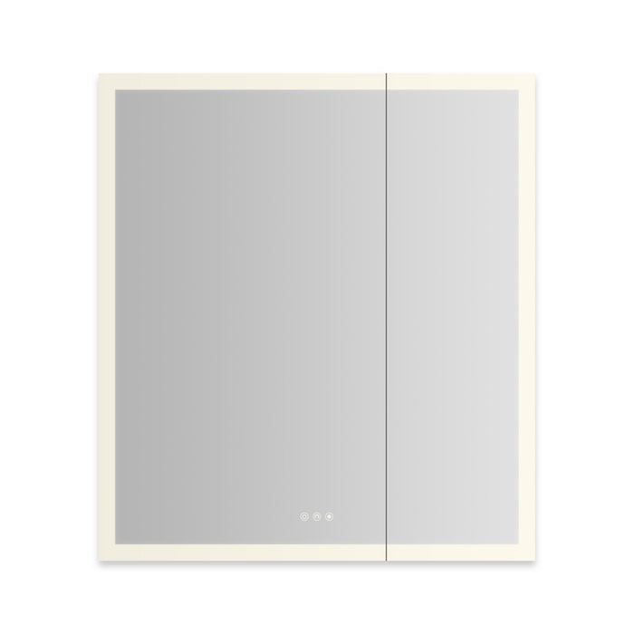 Robern AiO Reserve Cabinet, 36" x 40" x 4", Perimeter Lit, TUN Lighting, Warm White (2700K) to Cool White (5600K), Dimma