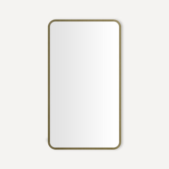 Robern Craft Series Round Corner Metal Mirror, 20" x 34" x 1-3/4"