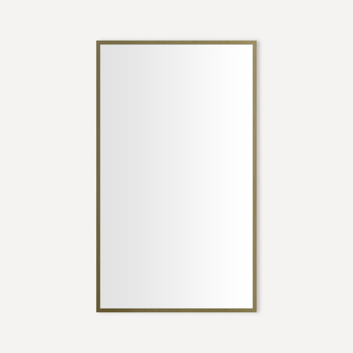 Robern Craft Series Thin Framed Metal Mirror, 24" x 40" x 1-3/4"
