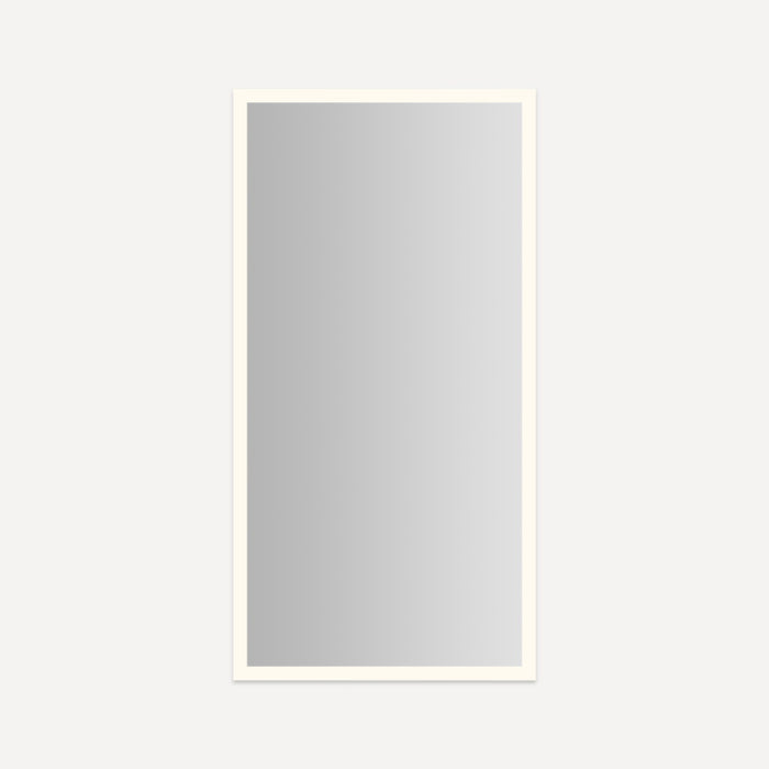 Robern Statuesque Lighted Mirror, 86” x 44” x 1-3/4", Perimeter Light Pattern, Warm White (3000K), Dimmable
