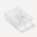 Robern M Series Glass Bin, Divided, 4-7/8" x 6-3/8" x 2-1/8"