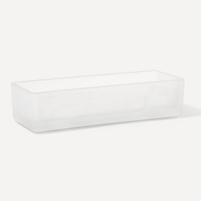 Robern M Series Glass Bin, Large, 3-1/4" x 8-1/2"