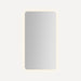 Robern Presence Rounded Corner Cabinet, 24" x 44" x 4", Inside Perimeter Lit, TUN Lighting, Warm White (2700K) to Cool W