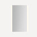 Robern Instinct Lighted Mirror, 20" x 30" x 7/8", Rectangle, Edge Lit Light Pattern, TUN Lighting, Warm White (2700K) to