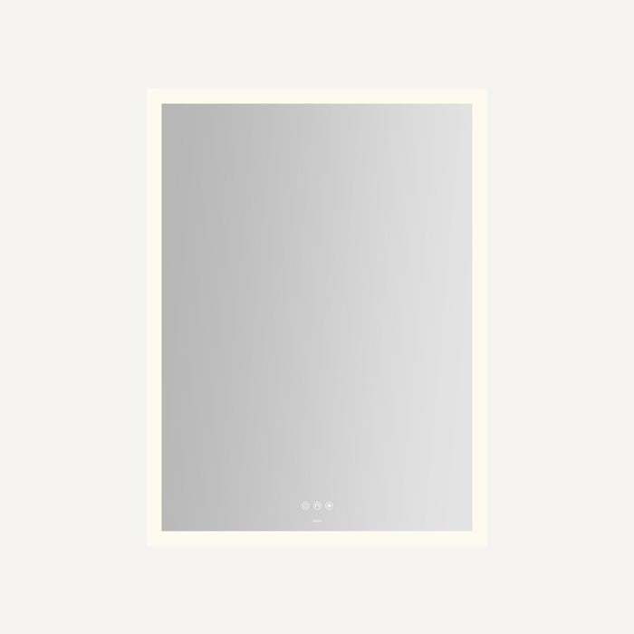 Robern Instinct Lighted Mirror, 30" x 40" x 7/8", Rectangle, Perimeter Light Pattern, TUN Lighting, Warm White (2700K) t