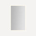 Robern Instinct Lighted Mirror, 30" x 48" x 7/8", Rectangle, Perimeter Light Pattern, TUN Lighting, Warm White (2700K) t