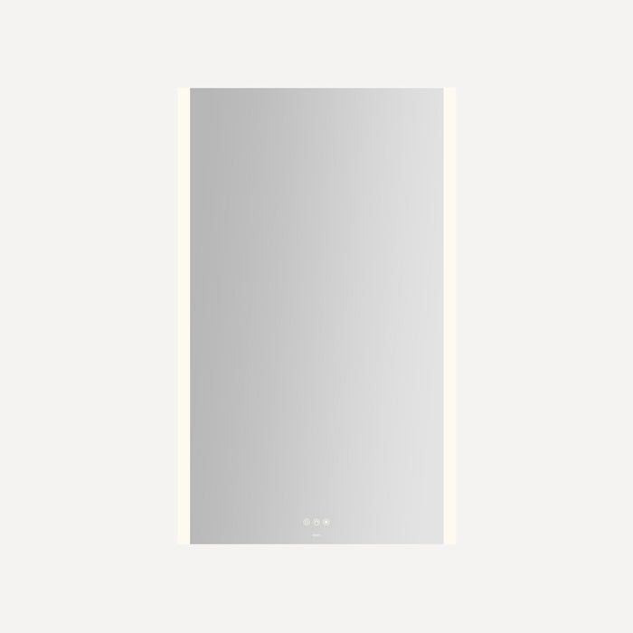 Robern Instinct Lighted Mirror, 30" x 48" x 7/8", Rectangle, Edge Lit Light Pattern, TUN Lighting, Warm White (2700K) to