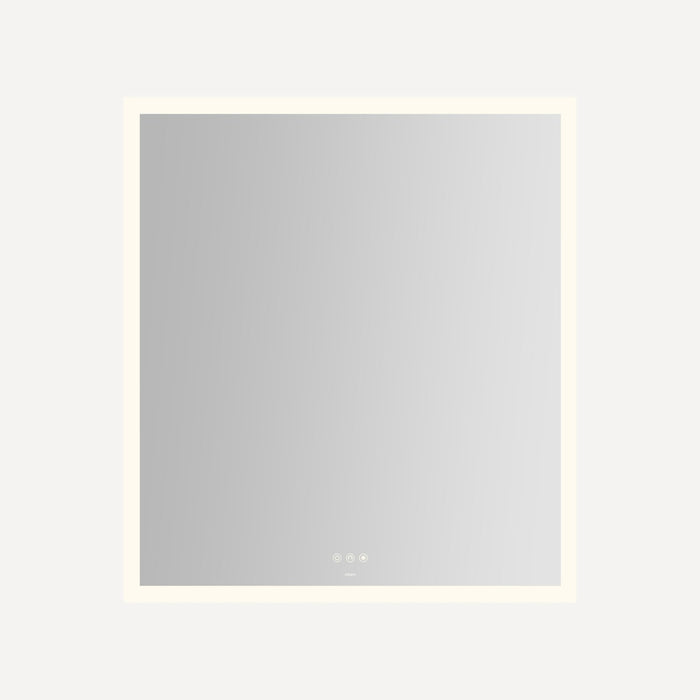 Robern Instinct Lighted Mirror, 36" x 40" x 7/8", Rectangle, Perimeter Light Pattern, TUN Lighting, Warm White (2700K) t