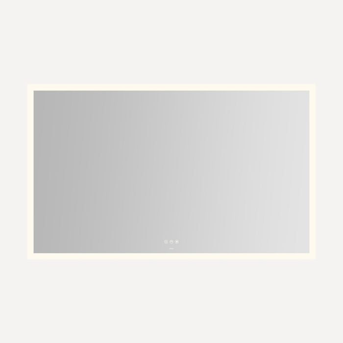 Robern Instinct Lighted Mirror, 60" x 36" x 7/8", Rectangle, Perimeter Light Pattern, TUN Lighting, Warm White (2700K) t