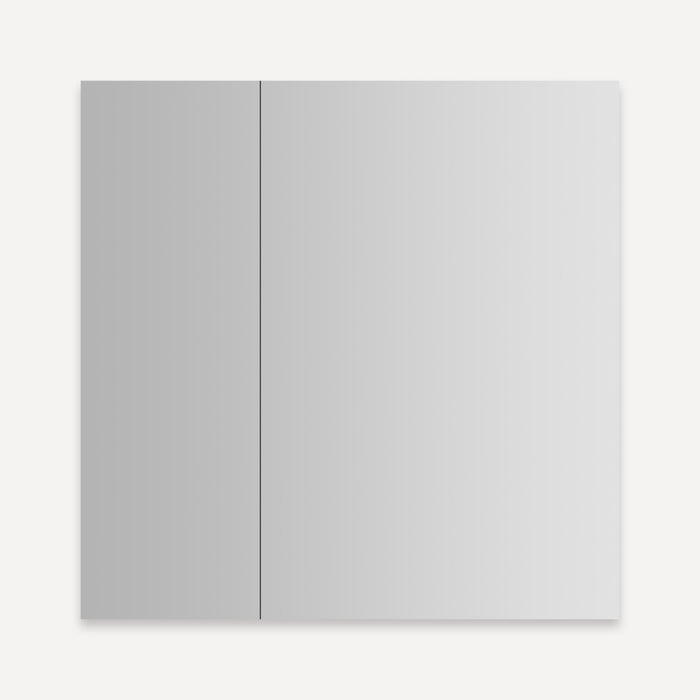 Robern M Reserve M Series Reserve Cabinet, 30" x 30" x 4", Polished Edge, Electric Upgrade