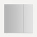 Robern M Reserve M Series Reserve Cabinet, 30" × 30" × 6", Double Door, Polished Edge, Electric+ Upgrade