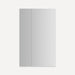 Robern M Reserve M Series Reserve Cabinet, 30" x 48" x 6", Polished Edge