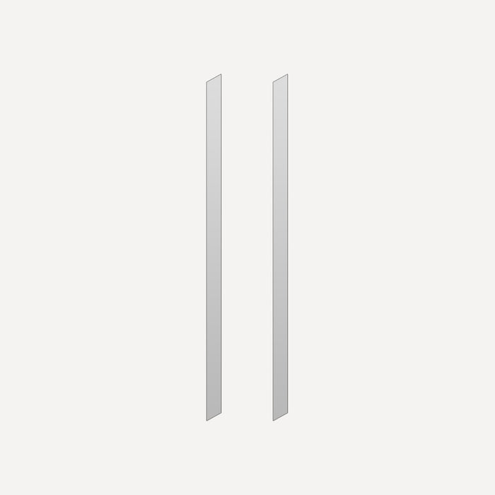 Robern Cabinet Side Kits, 6" x 40" x 2/25", Semi-Recessed, For M Series, Profiles and Main Line Cabinets