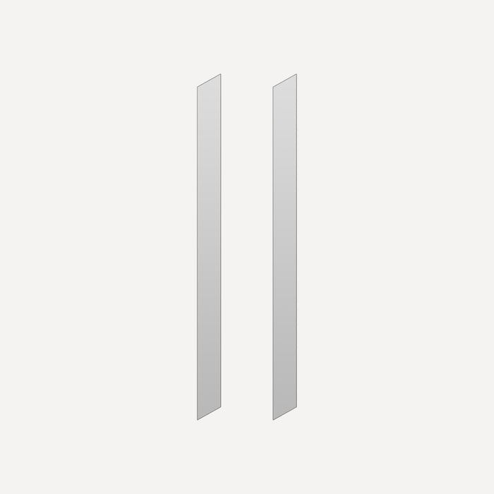 Robern M Series Cabinet Side Kits, 4" x 48" x 2/25", Surface-Mount, For Profiles Cabinets